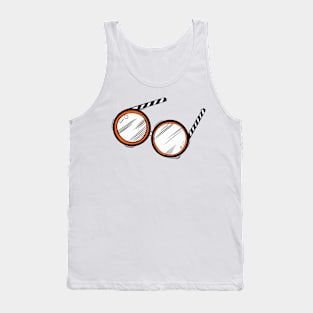 Circle Glasses Tank Top